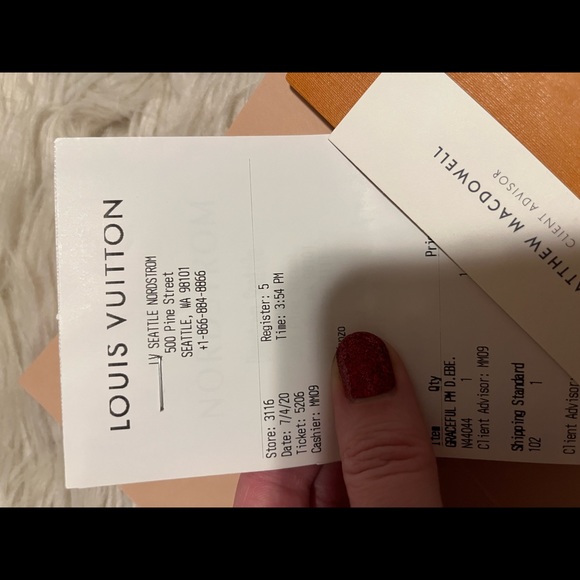 SOLD!! Authentic Louis Vuitton Graceful PM - Picture 9 of 11